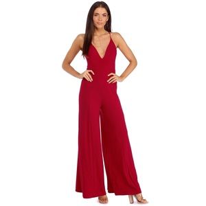 NWT!! WINDSOR Red jumpsuit